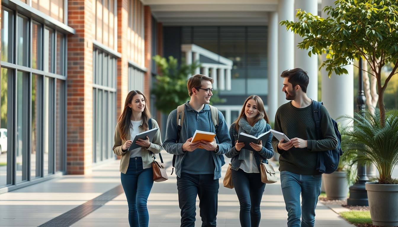 University campus and scholarly atmosphere in Toronto